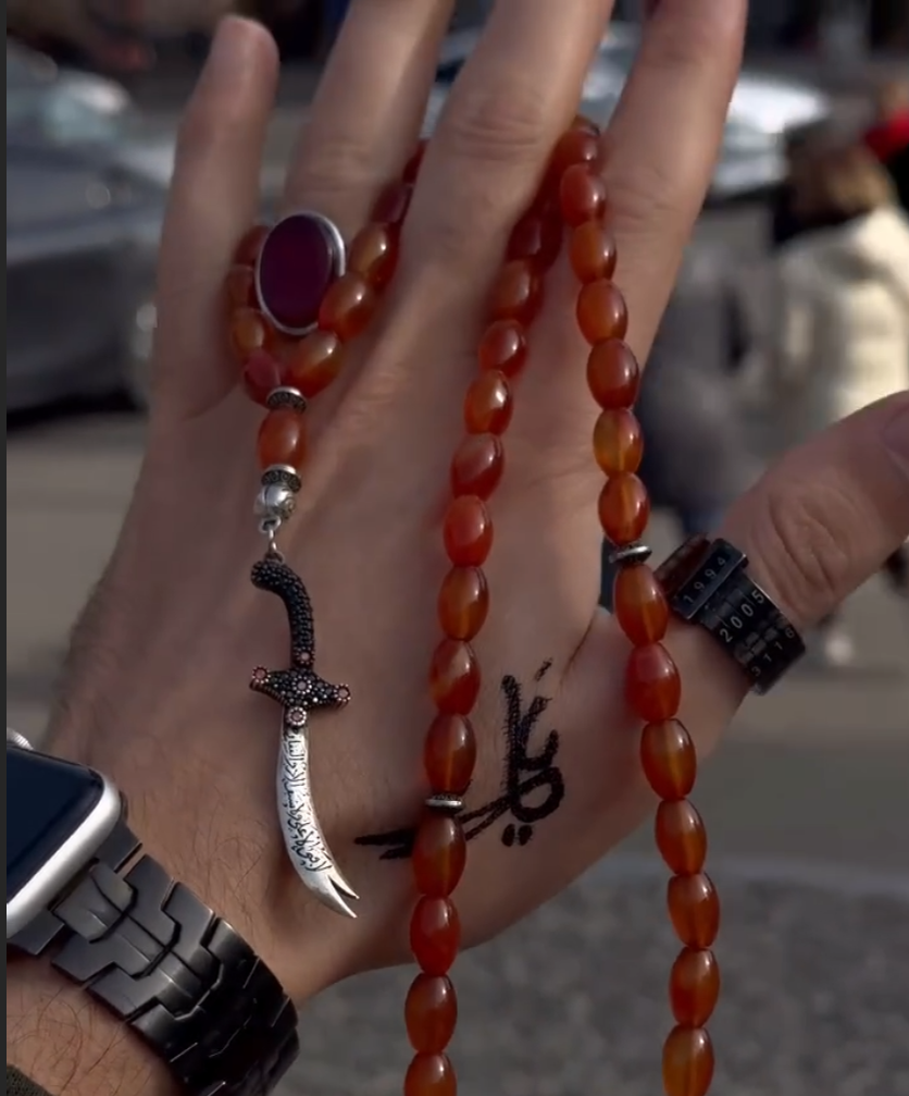 Prestige Hz. Ali Sulemani Sword Aqeeq Tasbih – Shifa Ki Tasbeeh