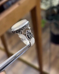 Premium Yemeni Aqeeq Stone Ring for Men Most Demanded