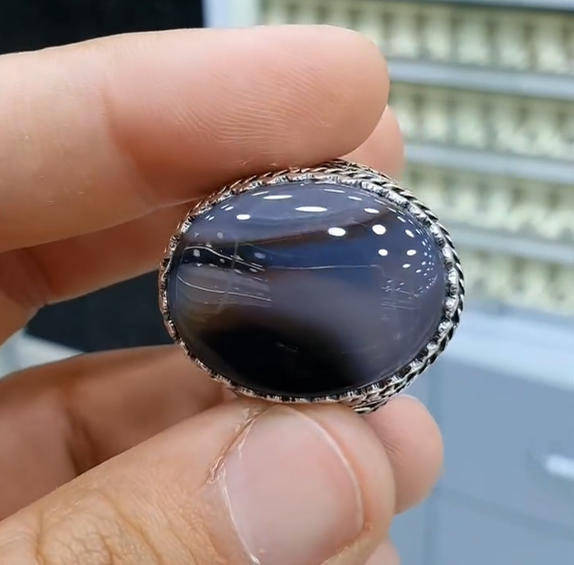 Yemeni Aqeeq Ring for Men Most Demanded