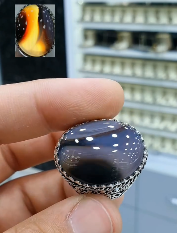 Yemeni Aqeeq Ring for Men Most Demanded