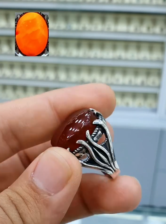 Elite Men’s Aqeeq Ring for Men Most Demanded