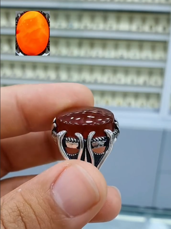 Elite Men’s Aqeeq Ring for Men Most Demanded