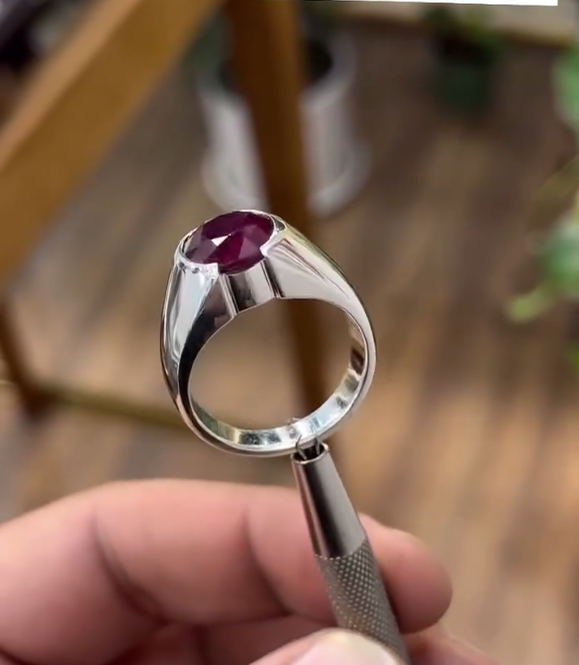 Classic Arabic Aqeeq Gemstone Ring for Men Most Demanded