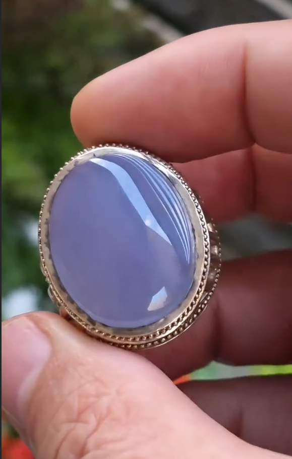 Royal Yemeni Aqeeq Ring VIP for Men Most Demanded