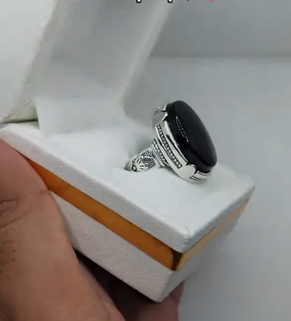 Yemeni Aqeeq Ring VIP for Men Most Demanded