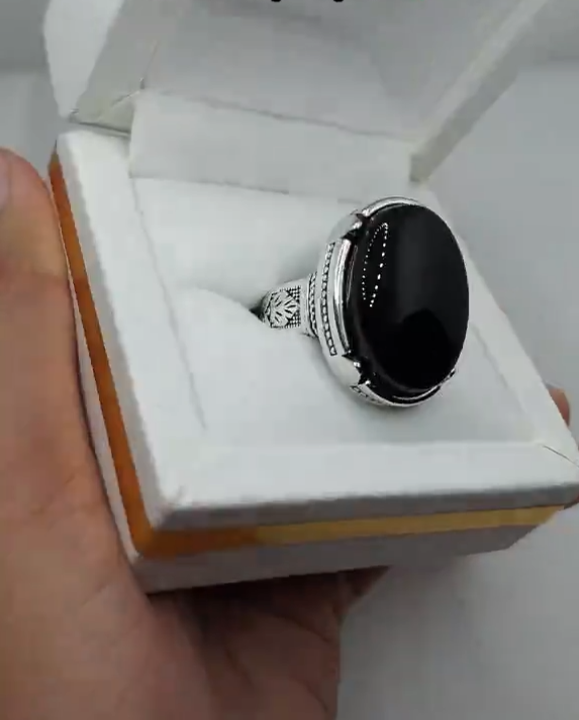 Yemeni Aqeeq Ring VIP for Men Most Demanded