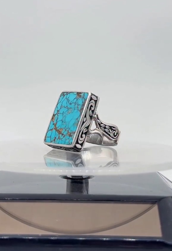 Natural Aqeeq Ring VIP for Men Most Demanded