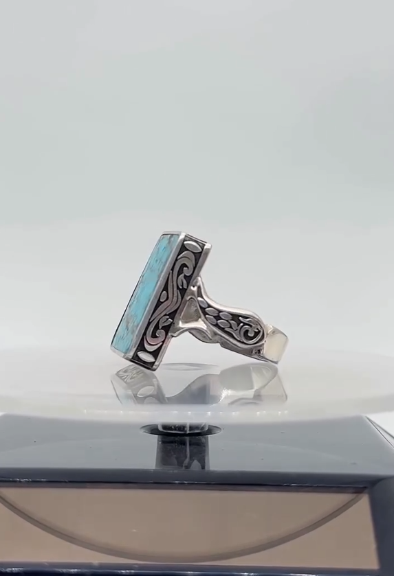 Natural Aqeeq Ring VIP for Men Most Demanded